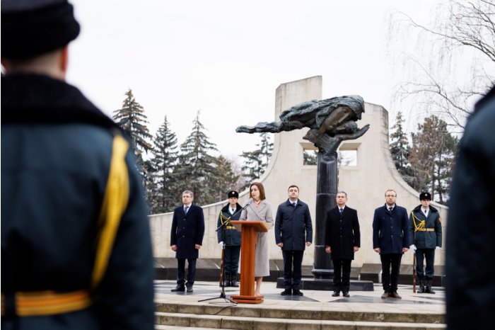 Moldovan president's message at ceremony dedicated
