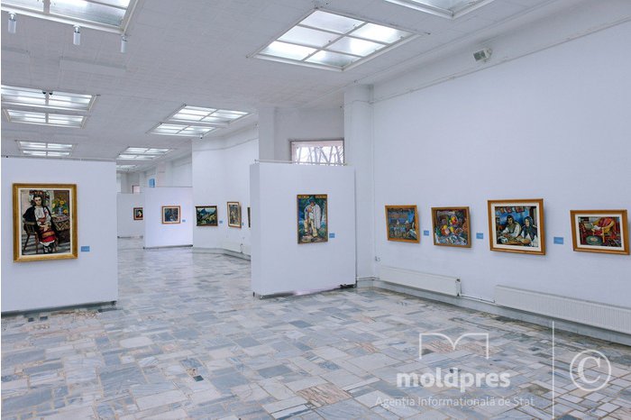Exhibition of pictures of peasants in Romanian art