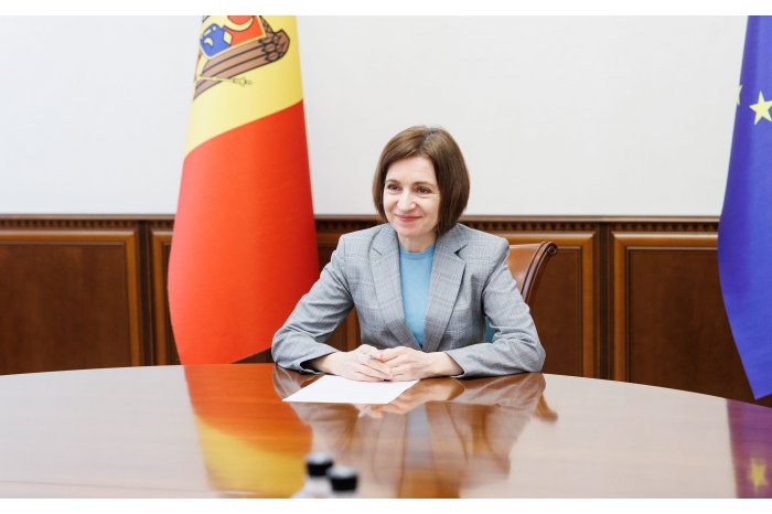 Moldovan president has meeting with Head of Europe