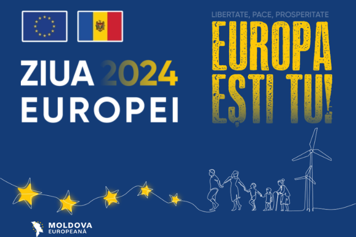 Ziua Europei, cu genericul „Libertate, Pace, Prosperitate - Europa ești tu!”, va fi marcată în mai multe regiuni ale țării. Delegația UE la Chișinău a făcut publică agenda evenimentelor