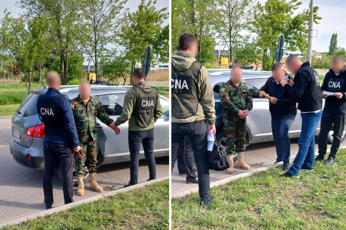 Un militar din Bălți prins în flagrant cu mită