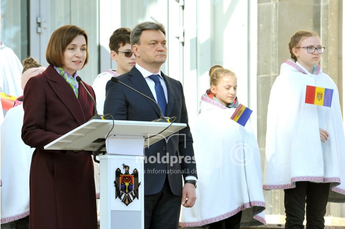 Moldovan president's message on State Flag Day 