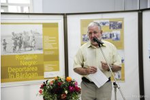 The inauguration of a documentary photography exhibition of the International Centre for Studies into Communism at the Memorial of the Victims of Communism and of the Resistance, Sighet, Romania'