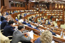 Moldova’s parliament holds a plenary meeting '