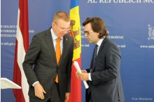 News conference held by Foreign Affairs and European Integration Minister Nicu Popescu and Foreign Affairs Minister of Latvia Edgars Rinkēvičs '