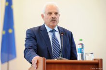 Deputy Prime Minister for Reintegration Vasilii Sova holds a news conference to unveil the developments on the Transnistria-related issues  '