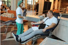 Mероприятие по добровольному донорству крови "Вместе спасем жизнь!"'