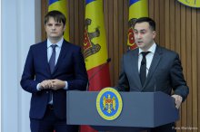 Government’s Secretary General Andrei Spinu holds a news conference on the government’s plan to provide needed support for the good organization of the 20 October 2019 elections '