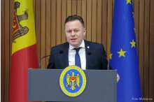 Viceprim-ministrul pentru Reintegrare, Alexandru Flenchea, a susținut un briefing de presă'