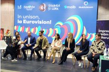 News conference on return of Moldova's representative at Eurovision Song Contest 2023'