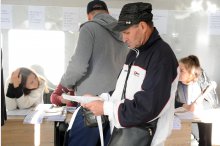 General local elections taking place in Moldova today'