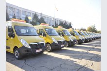 Romanian government donated transport units for Moldovan schools, public institutions and theatres'