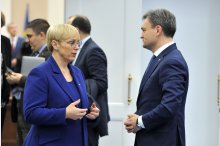 Moldovan PM has meeting with Slovenian President'