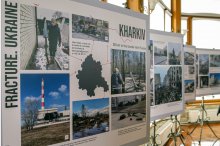Două expoziții dedicate războiului din Ucraina au fost vernisate la un muzeu din capitală'