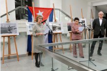 Inauguration of photo exhibition Havana '