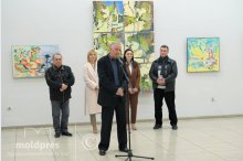 Pictorița Tatiana Voloh și-a expus lucrările la Centrul ”C. Brâncuși” din capitală'