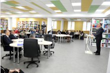 Inauguration of two free reading rooms at Scientific Medical Library'
