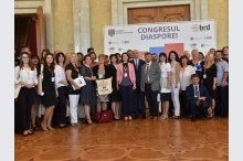 Congresul diasporei, ediția a VII-a. La eveniment au participat peste 150 de cetățeni ai Republicii Moldova stabiliți peste hotare.'